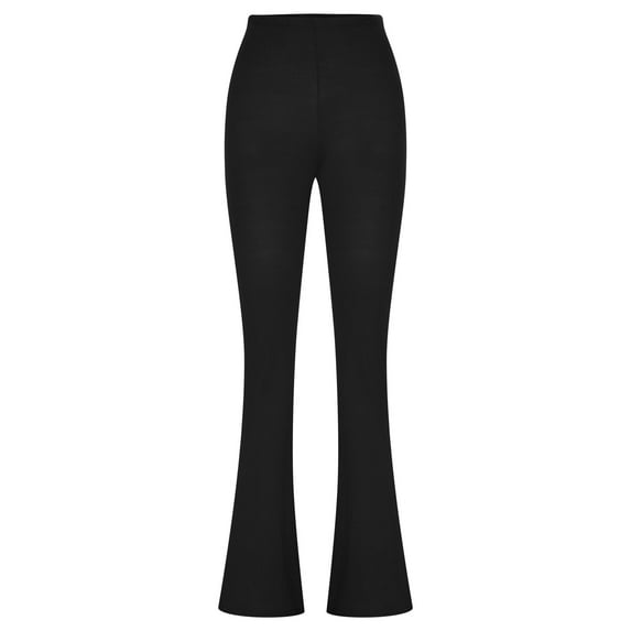 ShomPort Women's Flared Palazzo Pants-Wide Leg Business Dressy Pants Casual Lounge Trousers