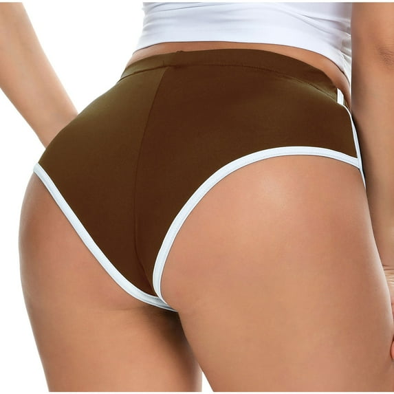 ShomPort Women's High Waist Yoga Shorts Gym Workout Dance Hot Leggings Stretchy Soft Booty Shorts