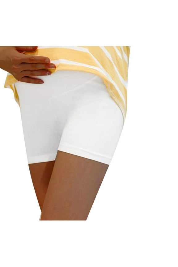 Women's Maternity Shorts Pregnancy Lounge Pants Comfy Stretchy Pregnancy Sleep Pajama Shorts Under Dress