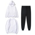 thumbnail image 1 of ShomPort Womens 3 Piece Outfits Sweatsuits Set - Oversized Long Sleeve Pullover Hoodie Sweatshirt Joggers Sweatpants Workout Sets, 1 of 5