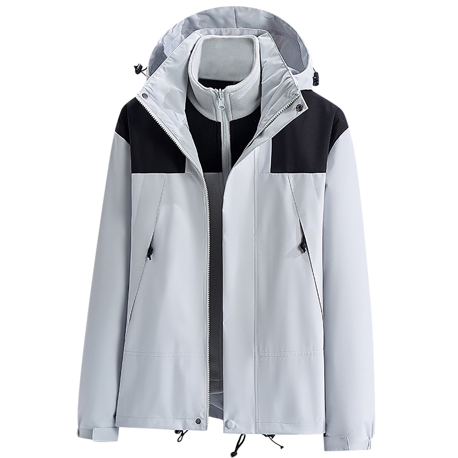 ShomPort Womens 3in1 Winter Jacket Waterproof Windproof Rain Coat