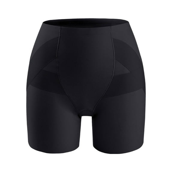 ShomPort Womens Boyshorts Underwear High Waisted Tight Stretchy Panties Shapewear Seamless Shaping Shorts
