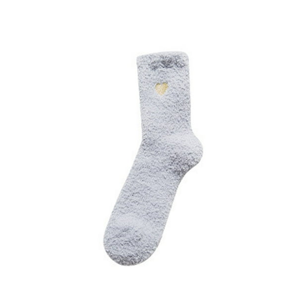 ShomPort Womens Fuzzy Socks Cute Warm Winter Cozy Slipper Socks for Women Super Soft Home Sleeping Socks