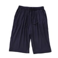 thumbnail image 1 of ShomPort Womens Soft Pajama Shorts Comfy Loose Stretchy Drawstring Waist Knee Length Sleep Lounge Short, 1 of 7