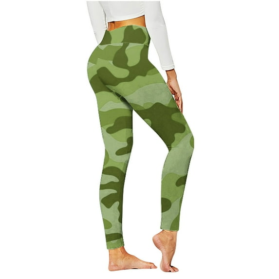 ShomPort Womens Tie-Dye Yoga Leggings High Waist Tights Workout Gym Running Leggings