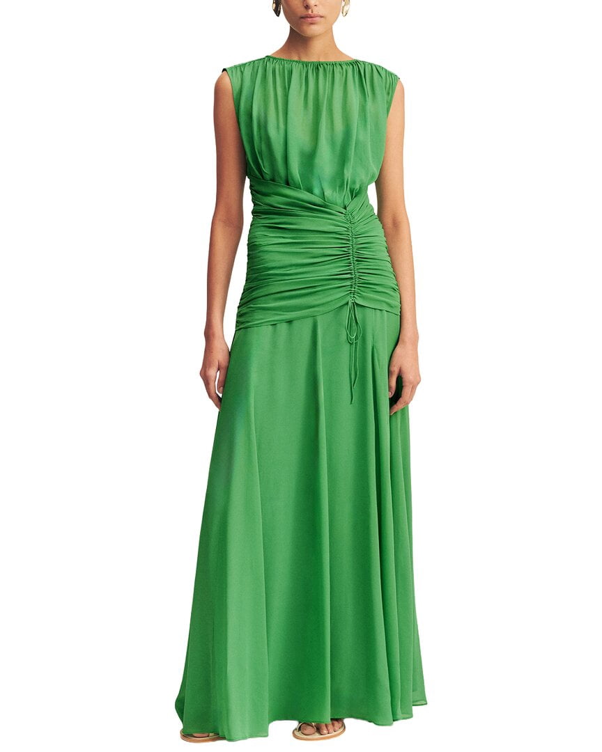 shona joy green maxi dress Shona Joy Green Strapless Maxi Dress by Shona Joy