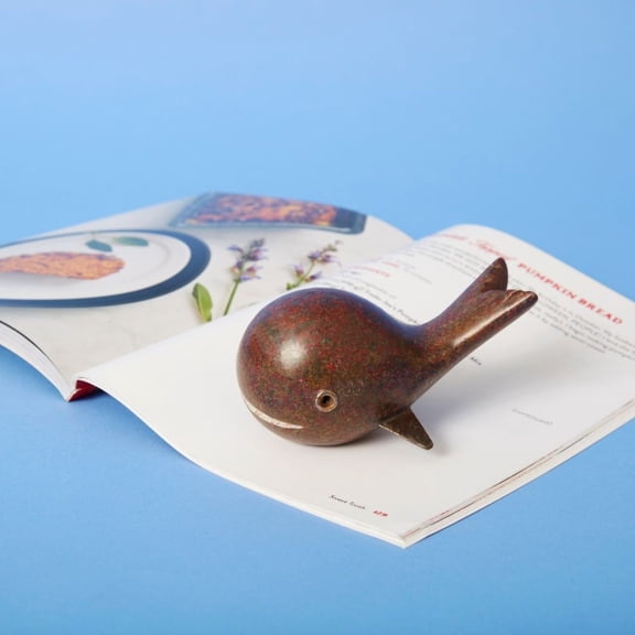 Shona Stone Mini Whale Sculpture