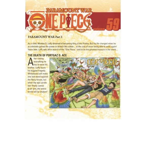 One Piece Death of Portgaz D.Ace. (One Piece, Vol. 59), (Hardcover)