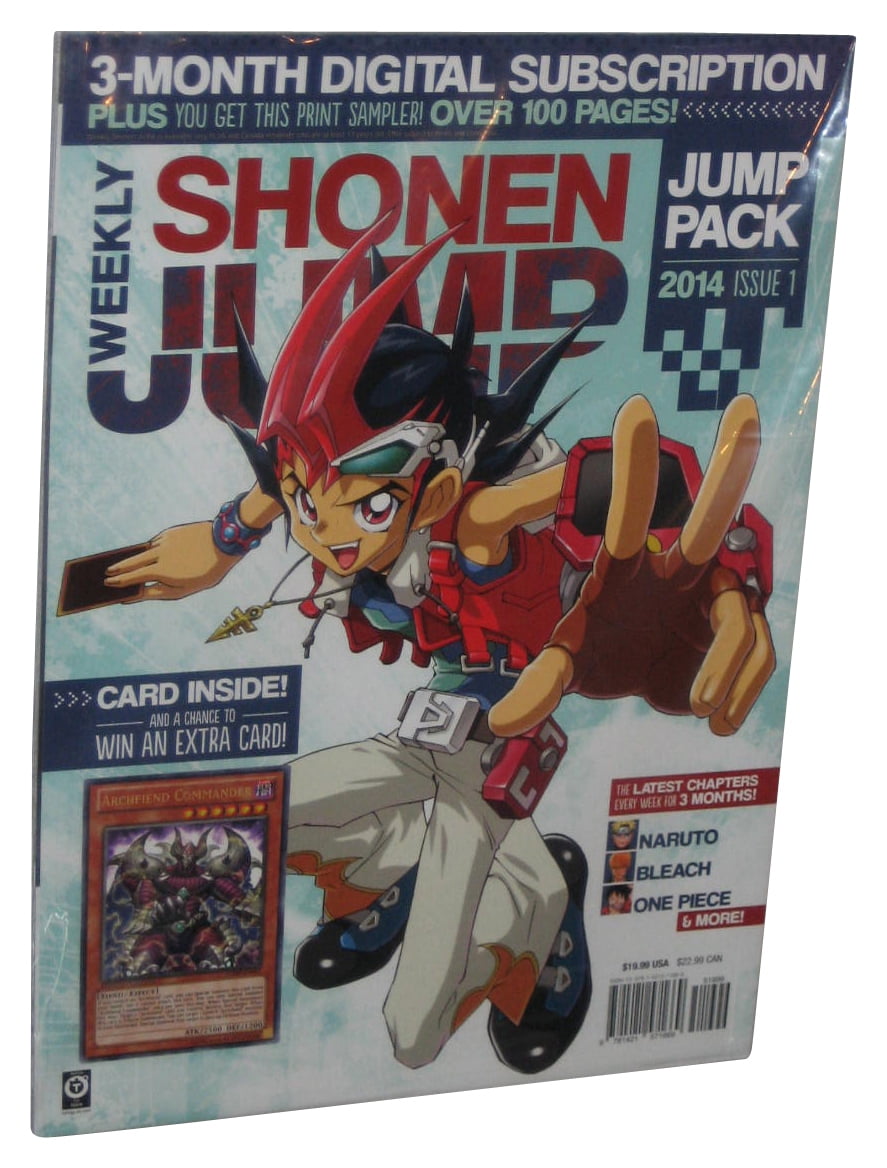 Shonen Jump Pack Weekly 2014 Issue 1 Magazine Paperback Book