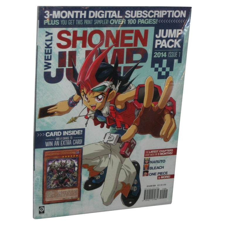 Shonen Jump Pack Weekly 2014 Issue 1 Magazine Paperback Book w