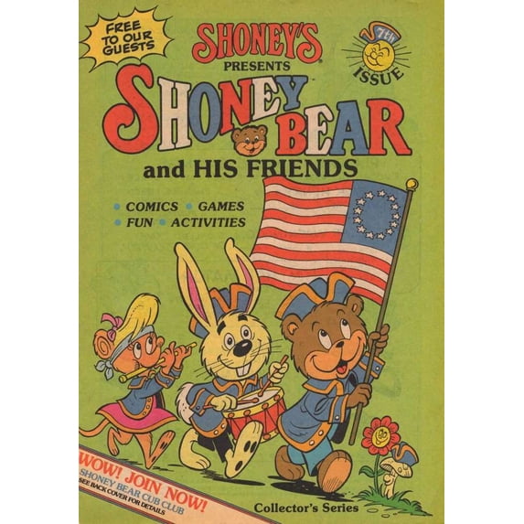 Shoney's Presents Shoney Bear and His Friends #7 VF ; Western Comic Book