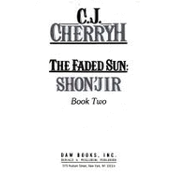 Pre-Owned Shon'Jir (The Faded Sun, Book 2) (Unknown) 0886774489 9780886774486