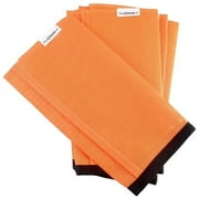 Shoofly Horse Leggins; Prevent Paintful Fly Bites, Reduces Stress & Stomping, Chemical-Free Plastic Mesh Material Medium/Orange