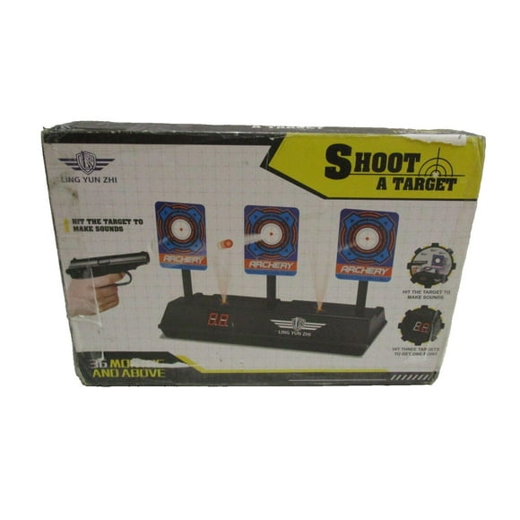 Shoot A Target Electronic Shooting Targeting System Works Batteries Not Included