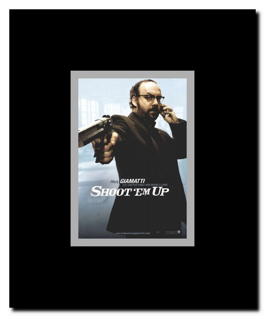 Shoot 'Em Up Framed Movie Poster