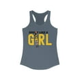 thumbnail image 1 of Shoot Like A Girl Clark 22 Basketball lover Women's Ideal Racerback Tank, 1 of 2