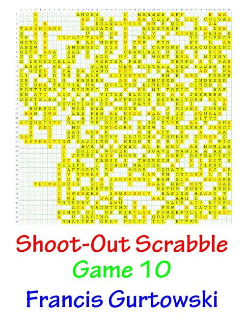 Shoot-Out Scrabble Game 10 Paperback 1541087194 9781541087194 Mr Francis Gurtowski