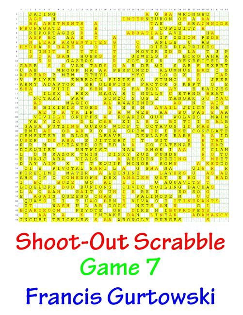 Shoot-Out Scrabble Game 7 Paperback 1541087100 9781541087101 Mr Francis Gurtowski