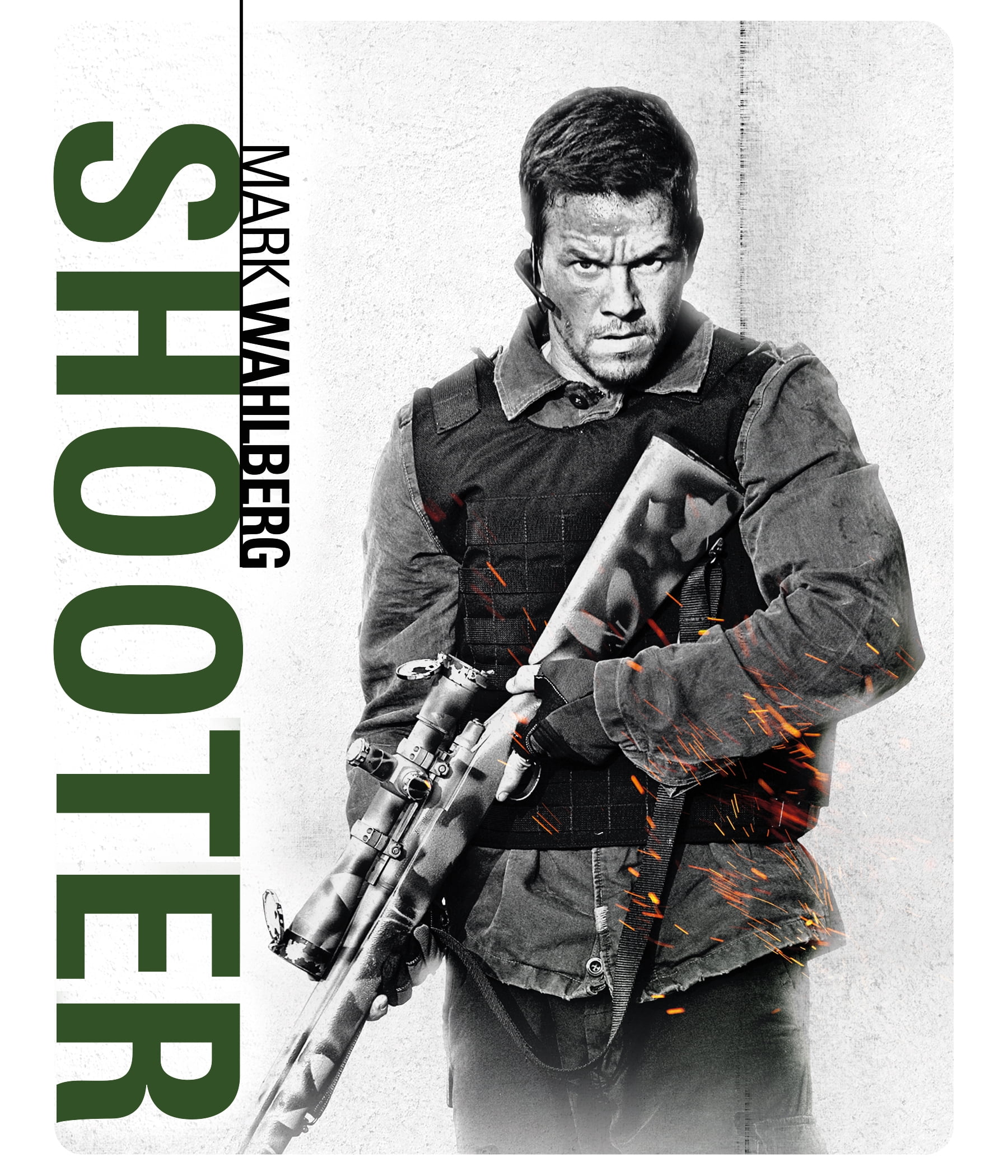 Shooter Steelbook (4K Ultra HD) Jonathan Walker Tate Donovan Mark Wahlberg Elias Koteas