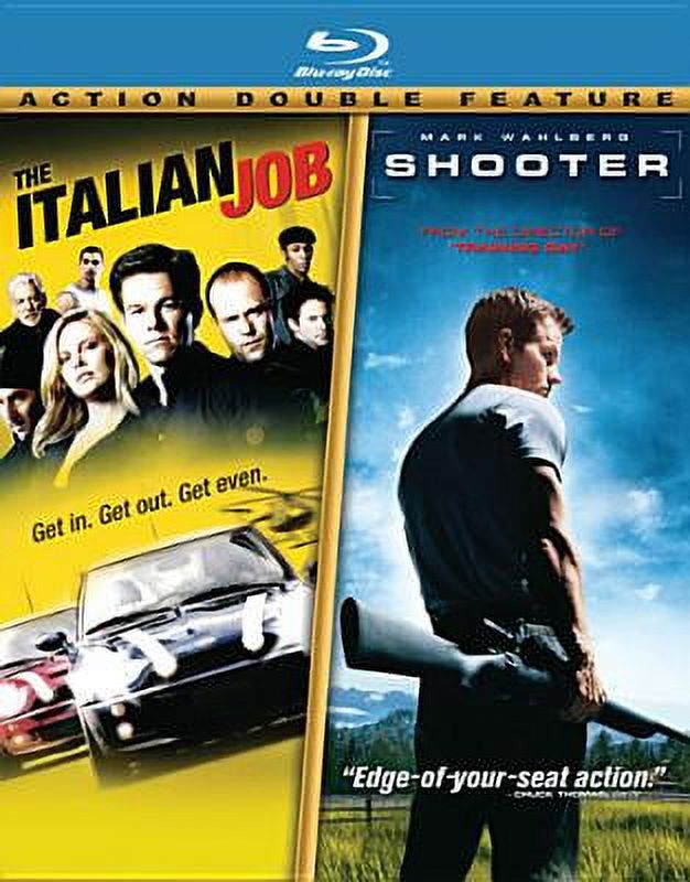 Shooter The Italian Job Pack Blu Ray Widescreen Walmart Com