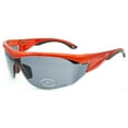 thumbnail image 1 of Shooter's Edge Terra I Safety Shooting Glasses Solid Lens Semi-Rimless Z87.1 Orange w/ Gray, 1 of 5
