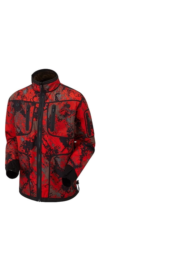 FOREST MIST SOFTSHELL - RED Medium Check