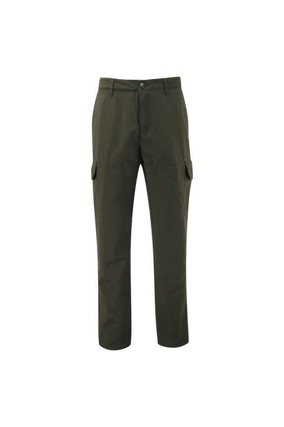 Hardwoods Pants Dark Olive/Brown Small