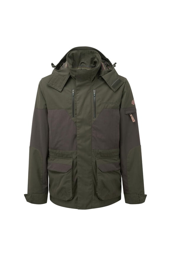 Highland Jacket Dark Olive/Brown  XX-Large Green