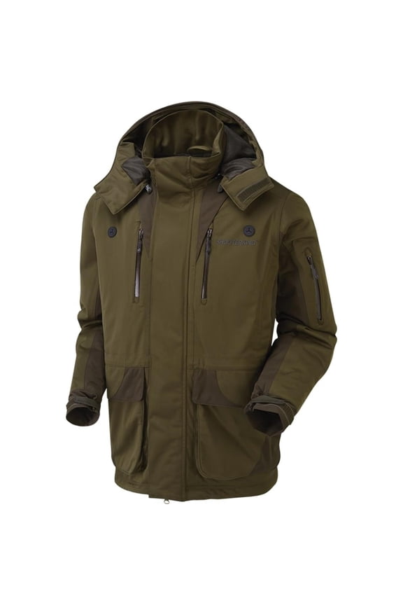Huntflex Primaloft Winter Jacket Brown Olive XX-Large Green