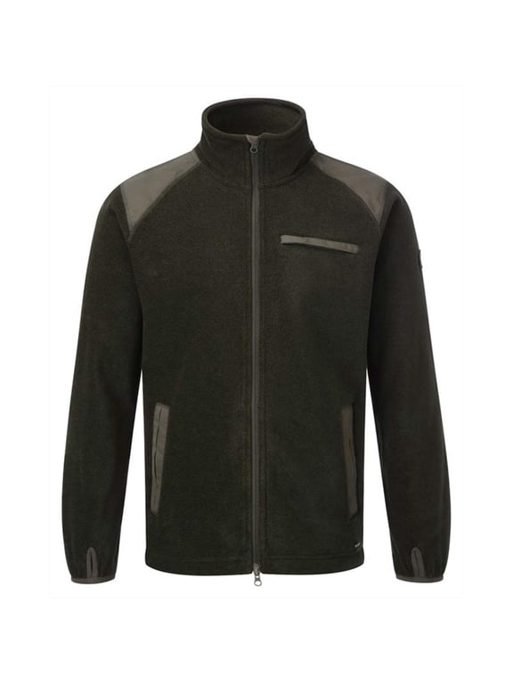 Hunting Fleece Jacket II Olive Brown XX-Large Green