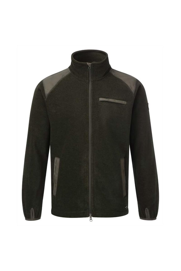 Hunting Fleece Jacket II Olive Brown XX-Large Green