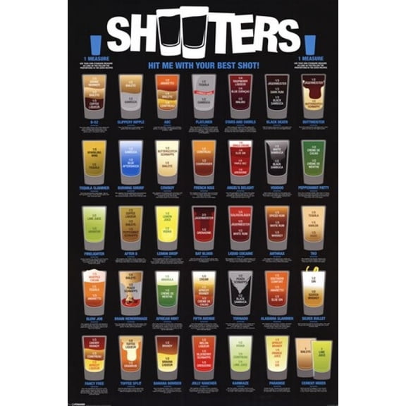 Shooters Poster - 22 x 34 inches