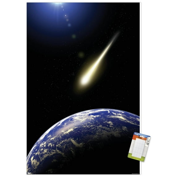 Shooting Comet Wall Poster, 22.375" x 34"
