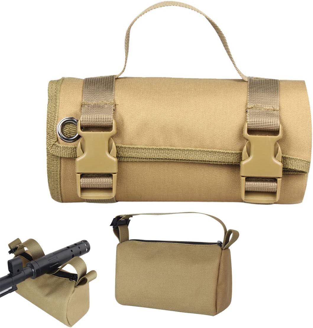 Shooting Mats Prone Padded,Portable RollUp Shooting Mat for Range