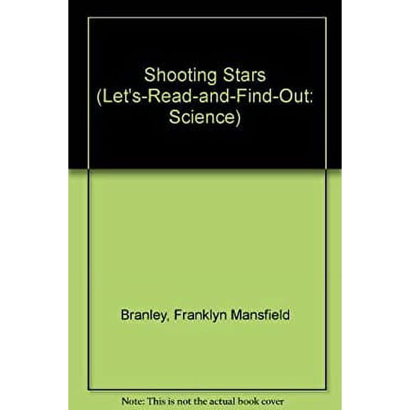 Pre-Owned Shooting Stars (Hardcover) 0690047010 9780690047011