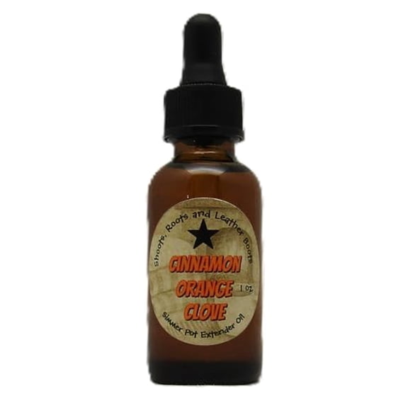 Shoots, Roots & Leather Boots Cinnamon Orange Clove 1 oz Simmer Oil