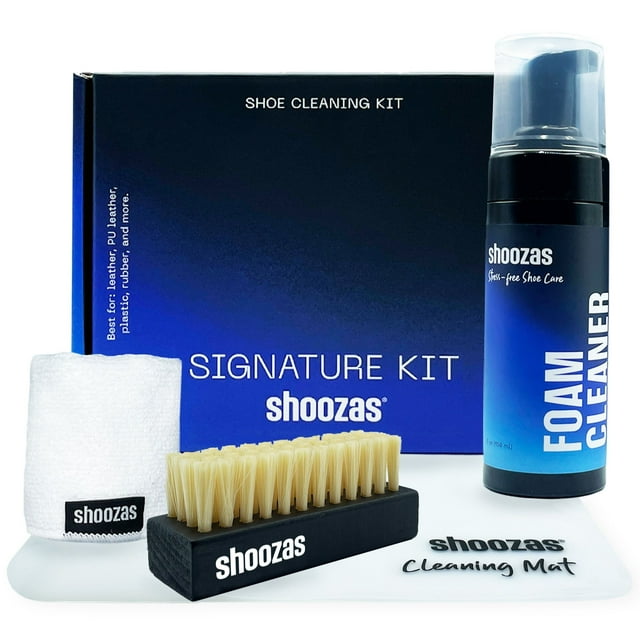 Shoozas Signature Shoe Cleaner Kit No Water Needed, Quick Dry, NonToxic, Messfree Clean