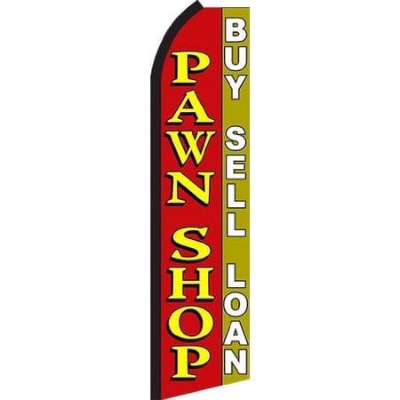 Shop Buy Sell Loan Supplies Standard Size Swooper Flag Sign