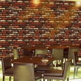 thumbnail image 1 of Shop Clearance! 17.7" x 39.3"Stone Brick Wallpaper Stick On Self-Adhesive Peel and Stick Backsplash Wall Panel Removable Home Decoration, 1 of 6