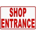 thumbnail image 1 of Shop Entrance Sign, 1 of 1
