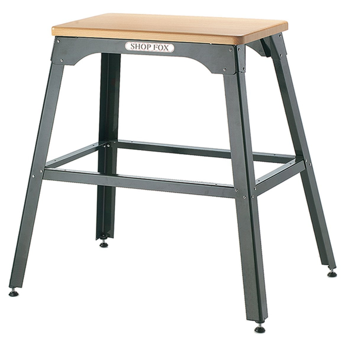 Shop Fox Black and Wood Portable Tool Table