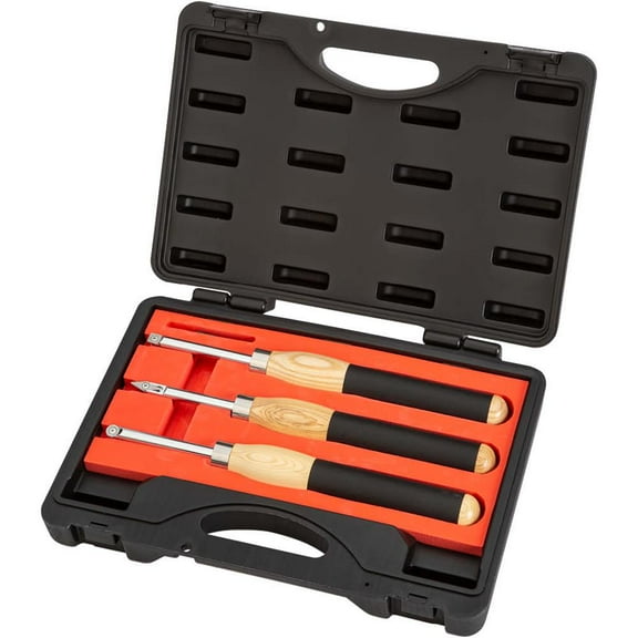 Shop Fox Carbide-Tipped Mini Turning Tool, 3 Piece Set