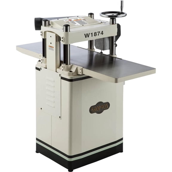 Shop Fox W1874 15 3 HP Fixed-Table Planer w/Helical Cutterhead