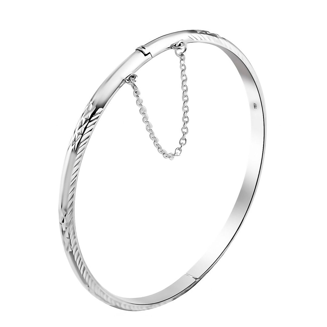 Shop LC 925 Sterling Silver Bracelets For Women Diamond Cut, 47% OFF
