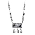 thumbnail image 1 of Artisan Crafted Buffalo 42.50 ctw Necklace in Sterling Silver 18 Inches, 1 of 1