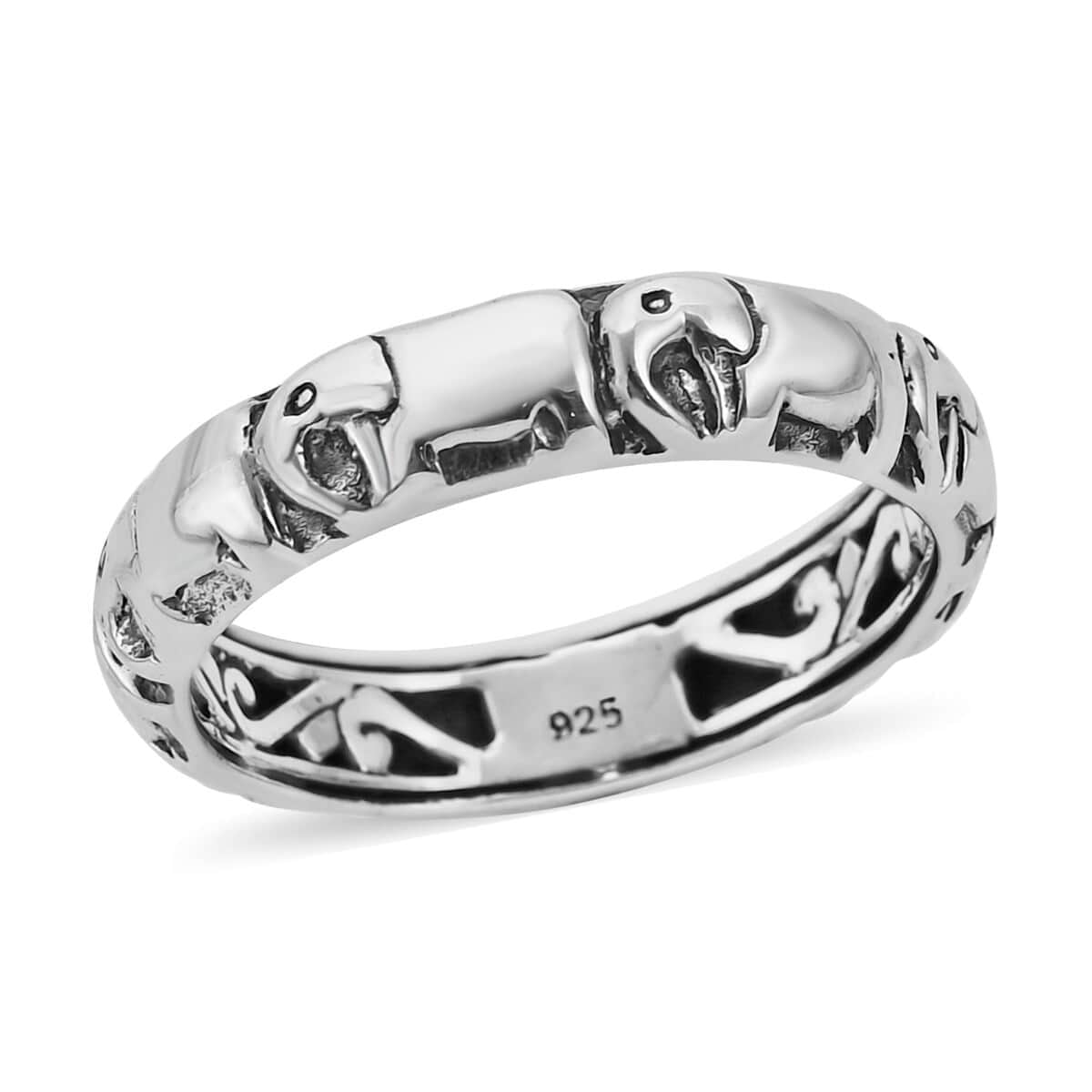 Shop LC BALI LEGACY 925 Sterling Silver Elephant Ring for Women
