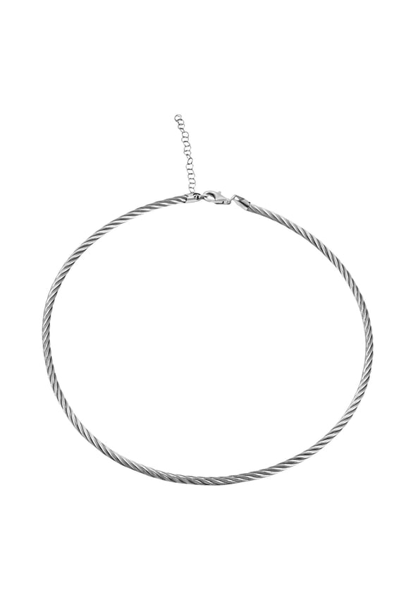 Chain Necklace in Sterling Silver 20.21 Grams 17 Inches