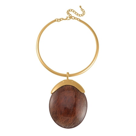 Chroma Choker Necklace 1620 Inches in Goldtone Christmas Gifts