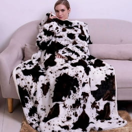 Better homes and gardens cow print blanket sale