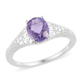 Walmart amethyst rings outlet